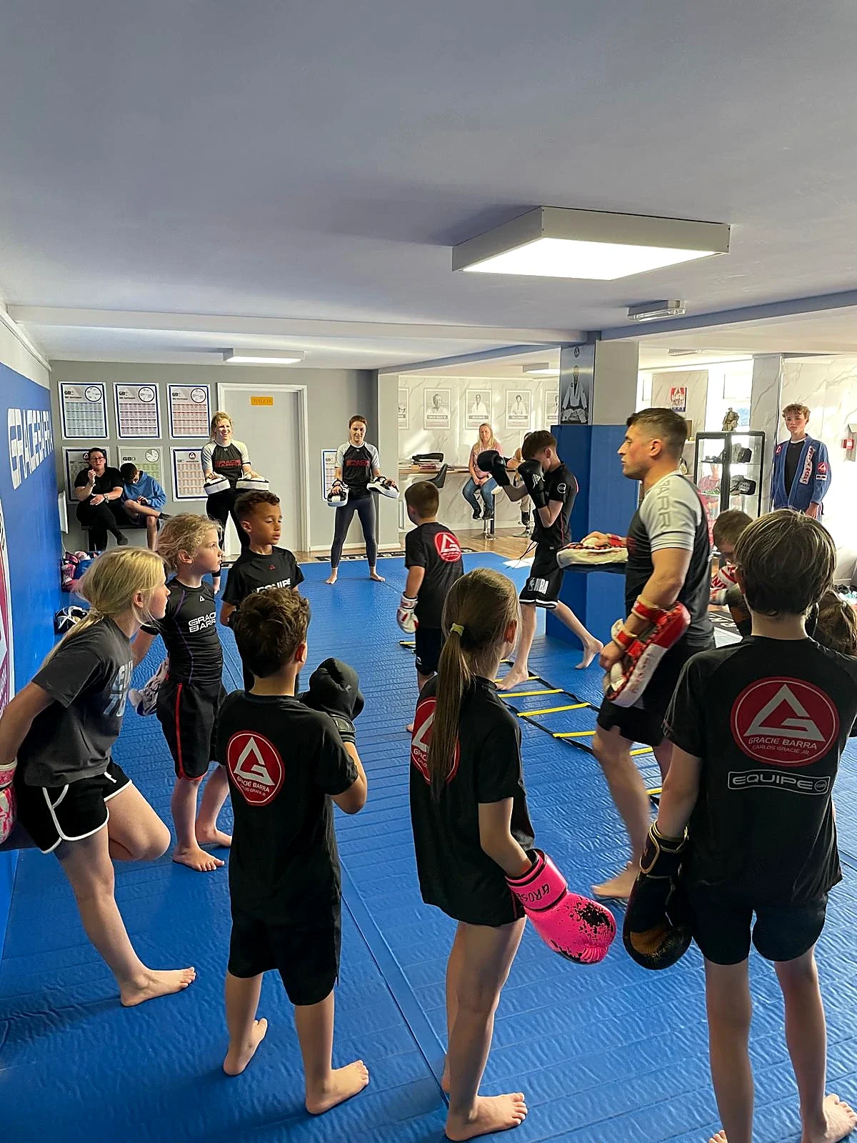 Youth striking class
